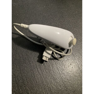 Official OEM White Nintendo Nunchuck for Nintendo Wii or Wii U
